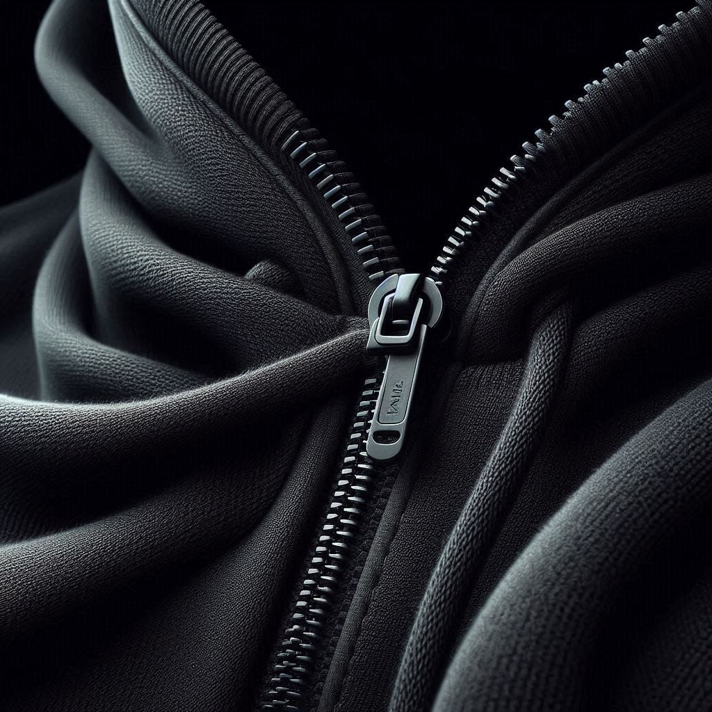 Men's Full Sleeves Zipper Hoodie with Mask